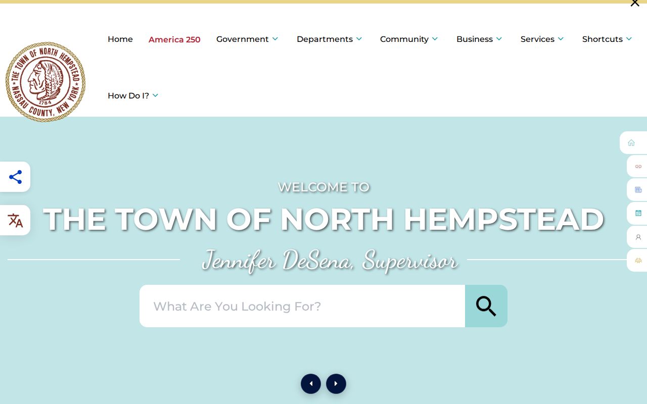 North Hempstead residents directory Town municipal portal
